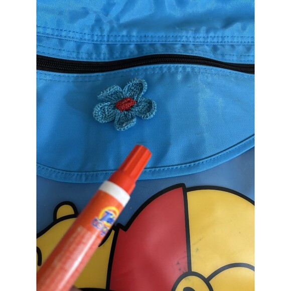 Vintage Disney Winnie The Pooh Shoulder Bag/Travel Zipped Pockets 13 By 14 Inch - Picture 4 of 14